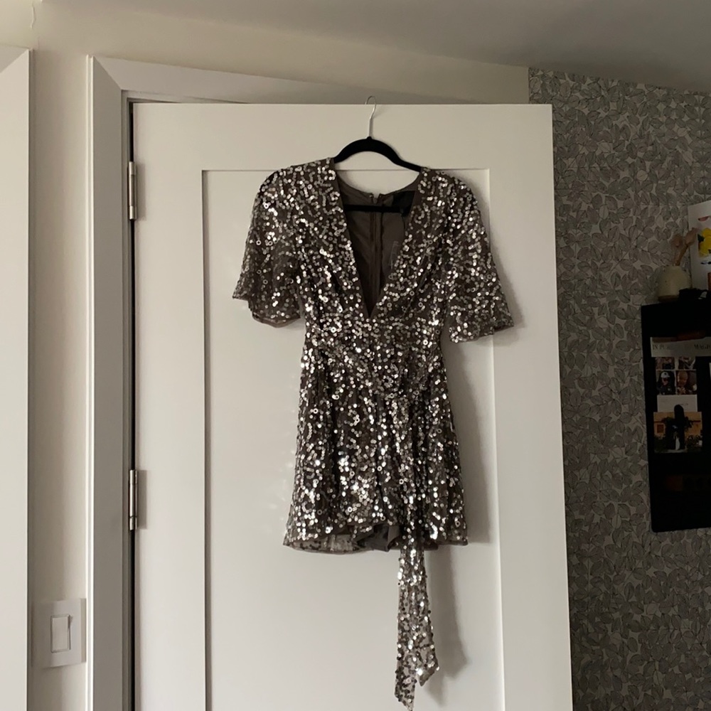 Sequin Romper by NBD